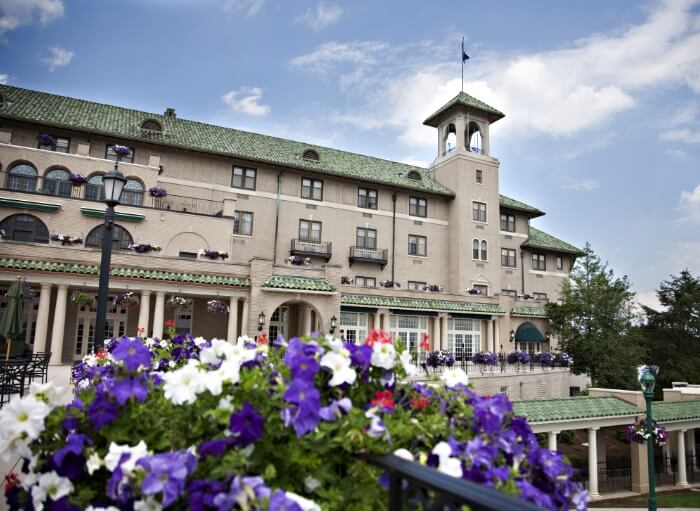 Exterior of The Hotel Hershey